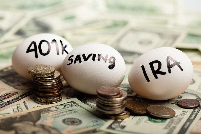 401k Savings IRA graphic